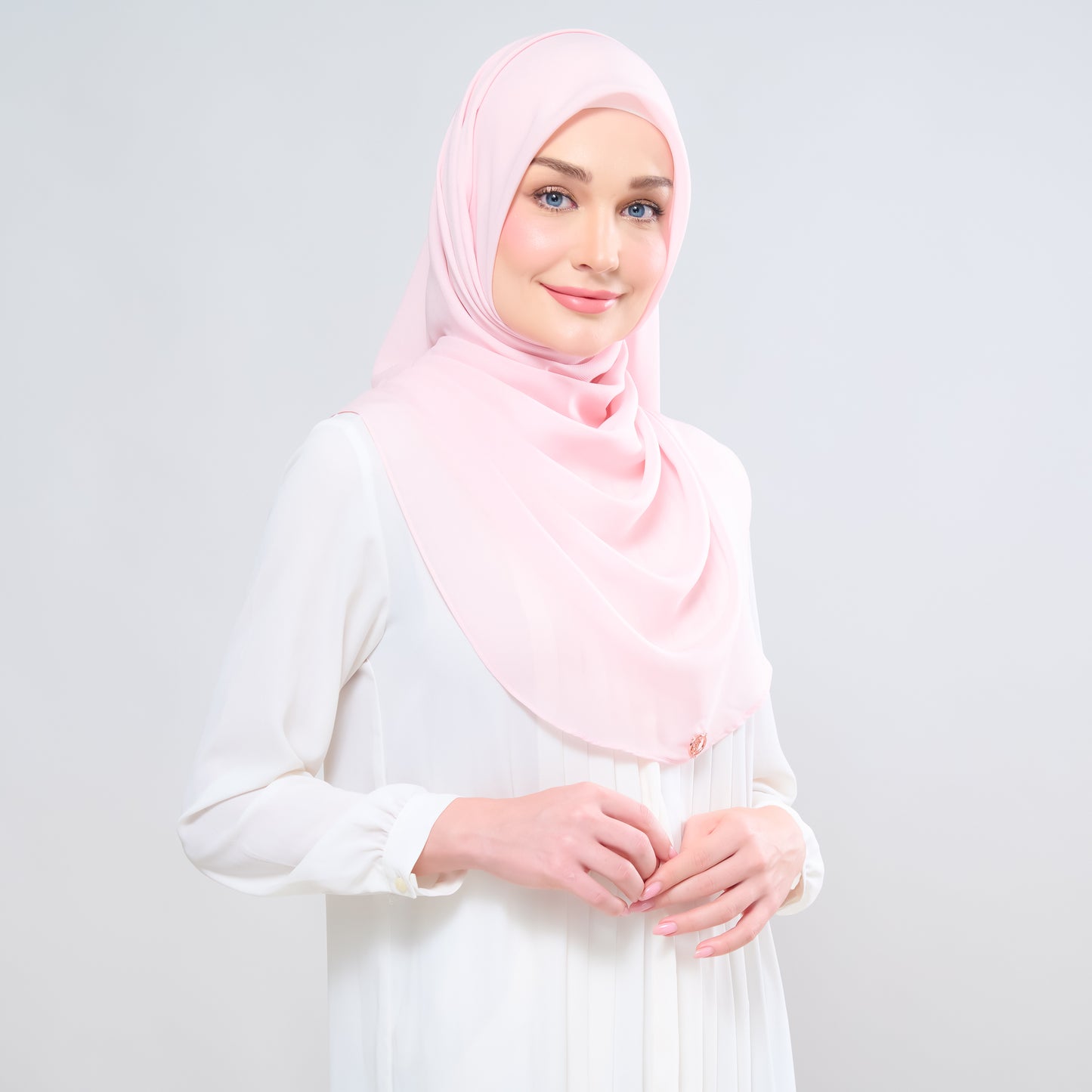 Hayfa Bawal Curve 48 in Light Blush