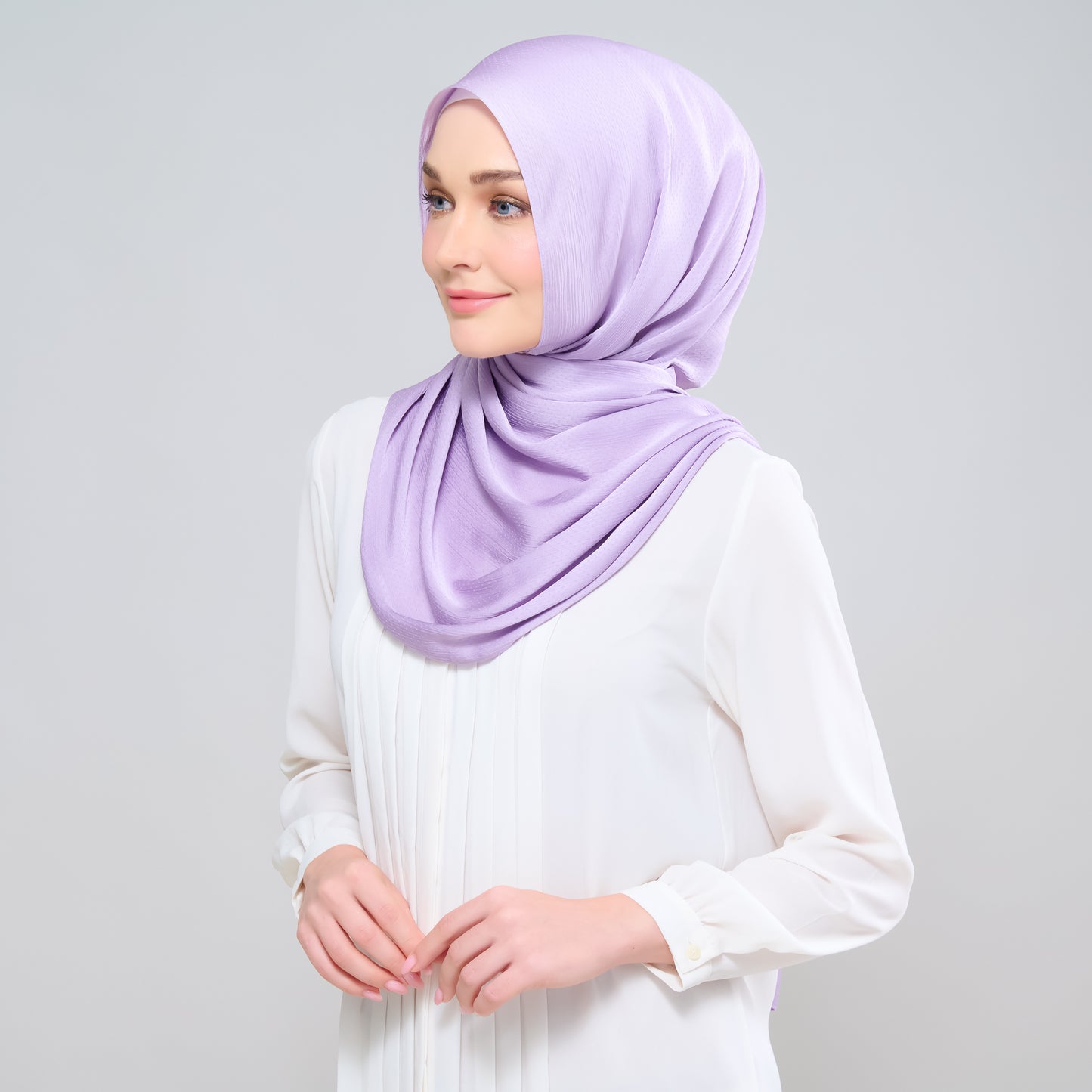 Scarlet Silk Shawl in Unicorn