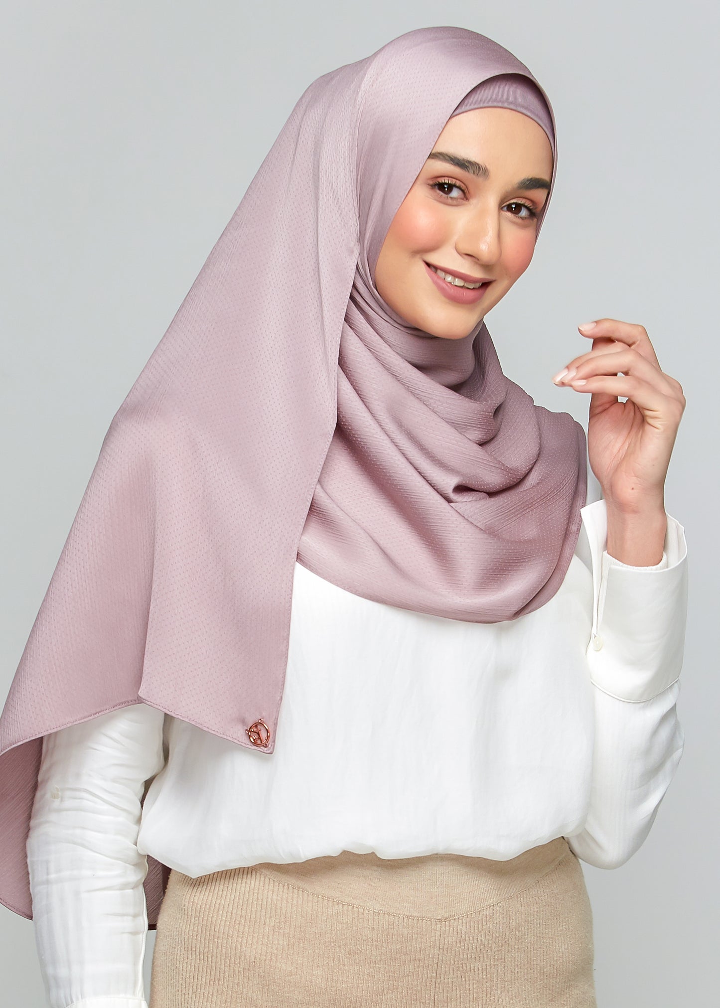 Lily Set in Nude Berry