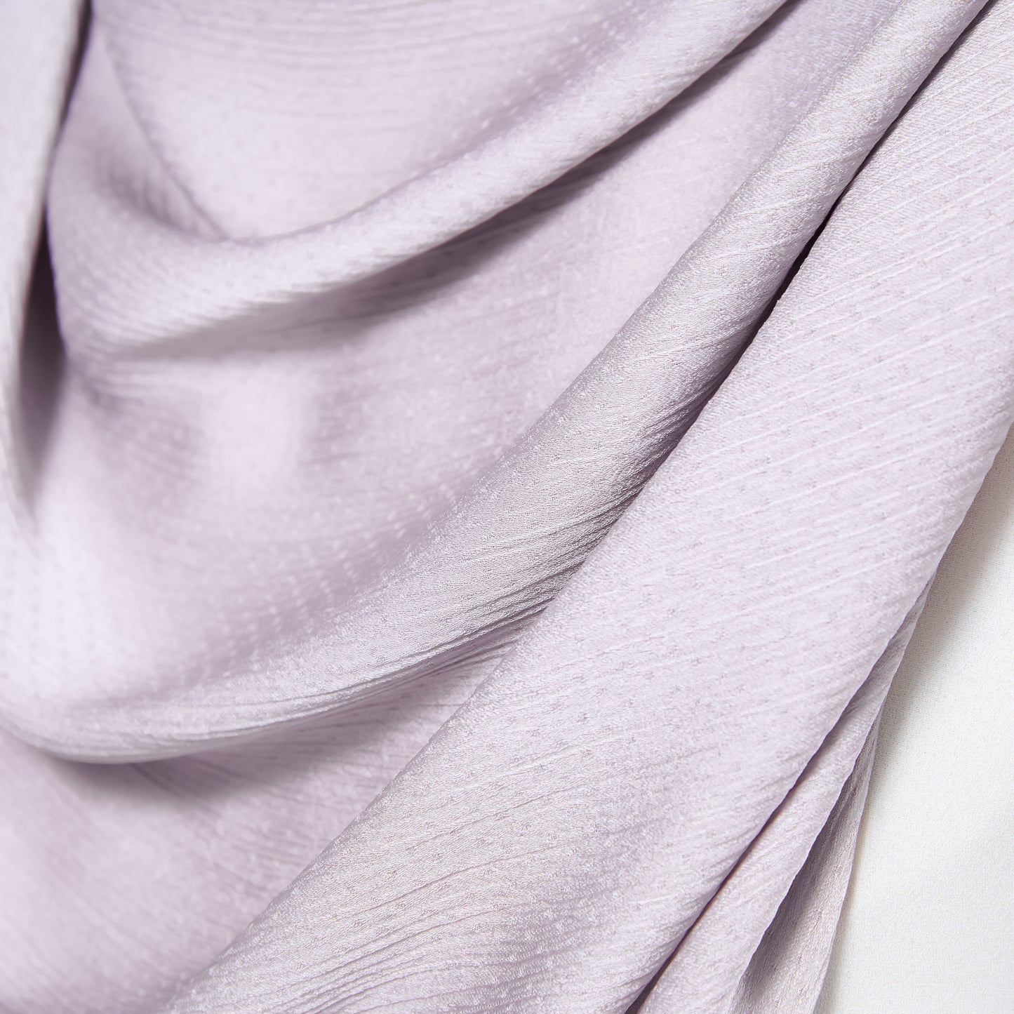 Scarlet Silk Shawl in Light Grey