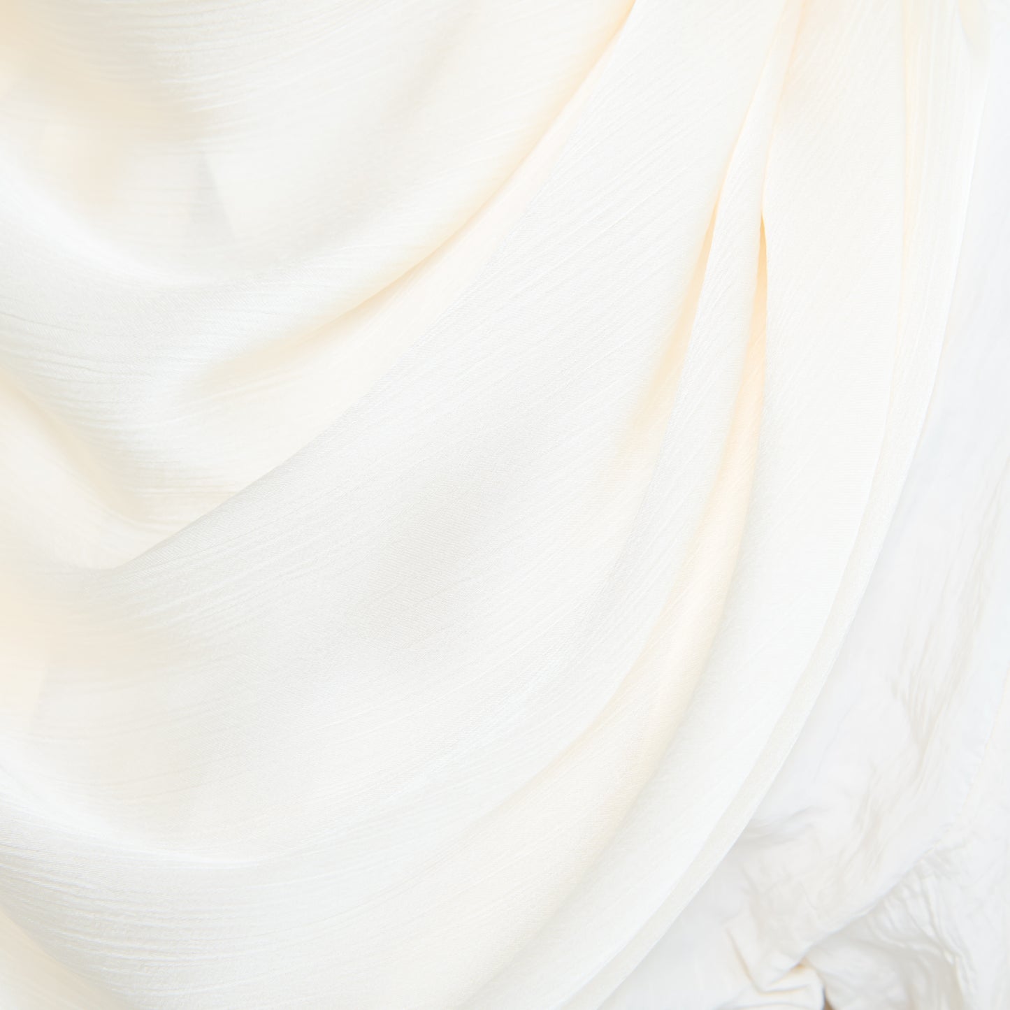 Medina Silk Shawl in Buttercream