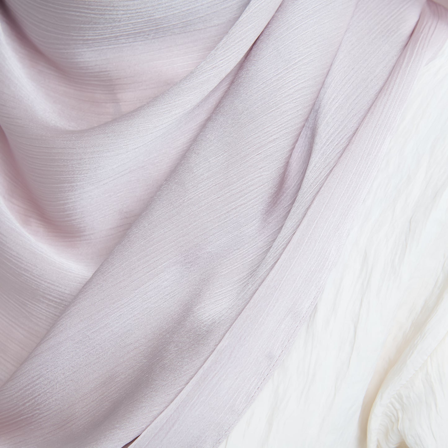 Medina Silk Shawl in Light Grey