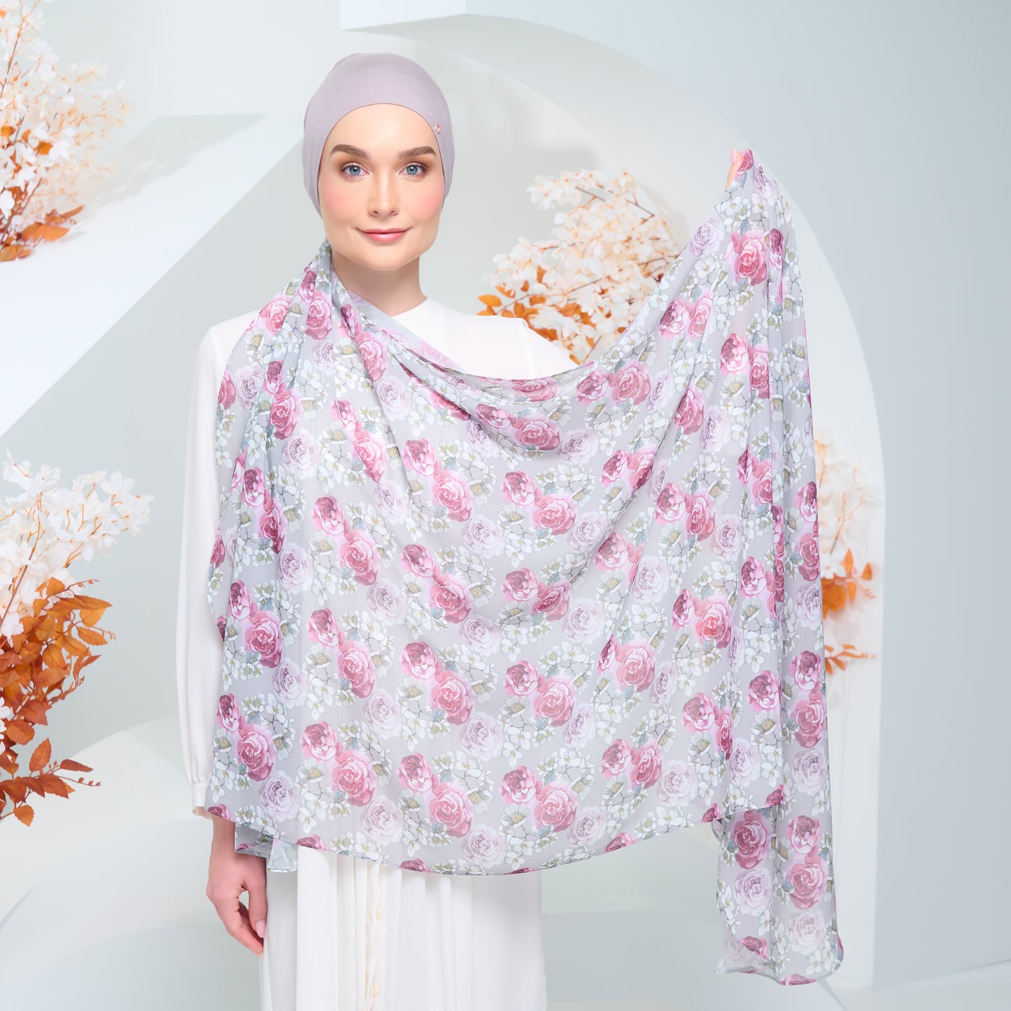 LE Printed Dolce in Platinum Plum