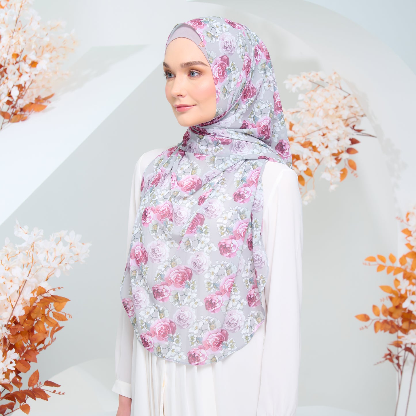 LE Printed Dolce in Platinum Plum