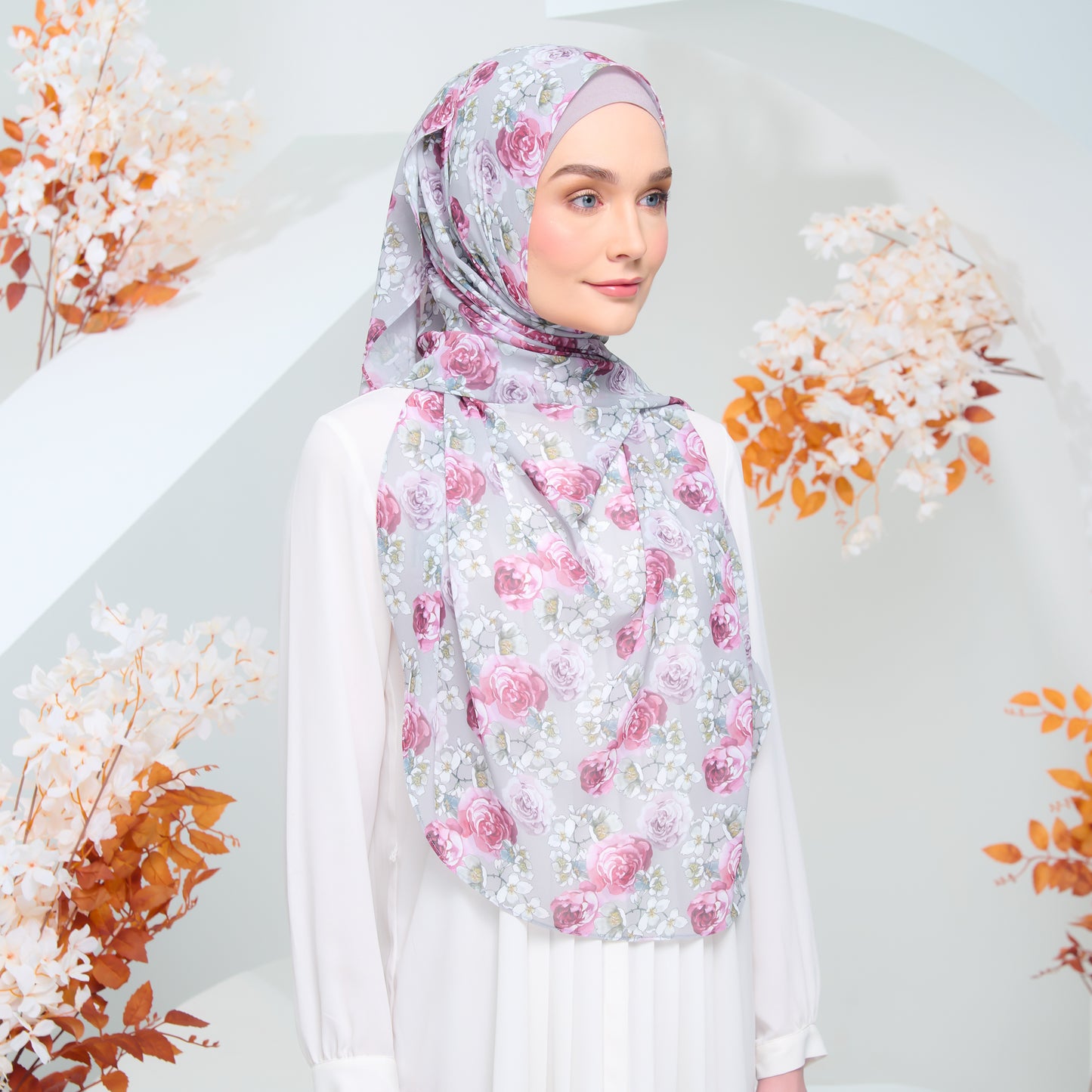 LE Printed Dolce in Platinum Plum