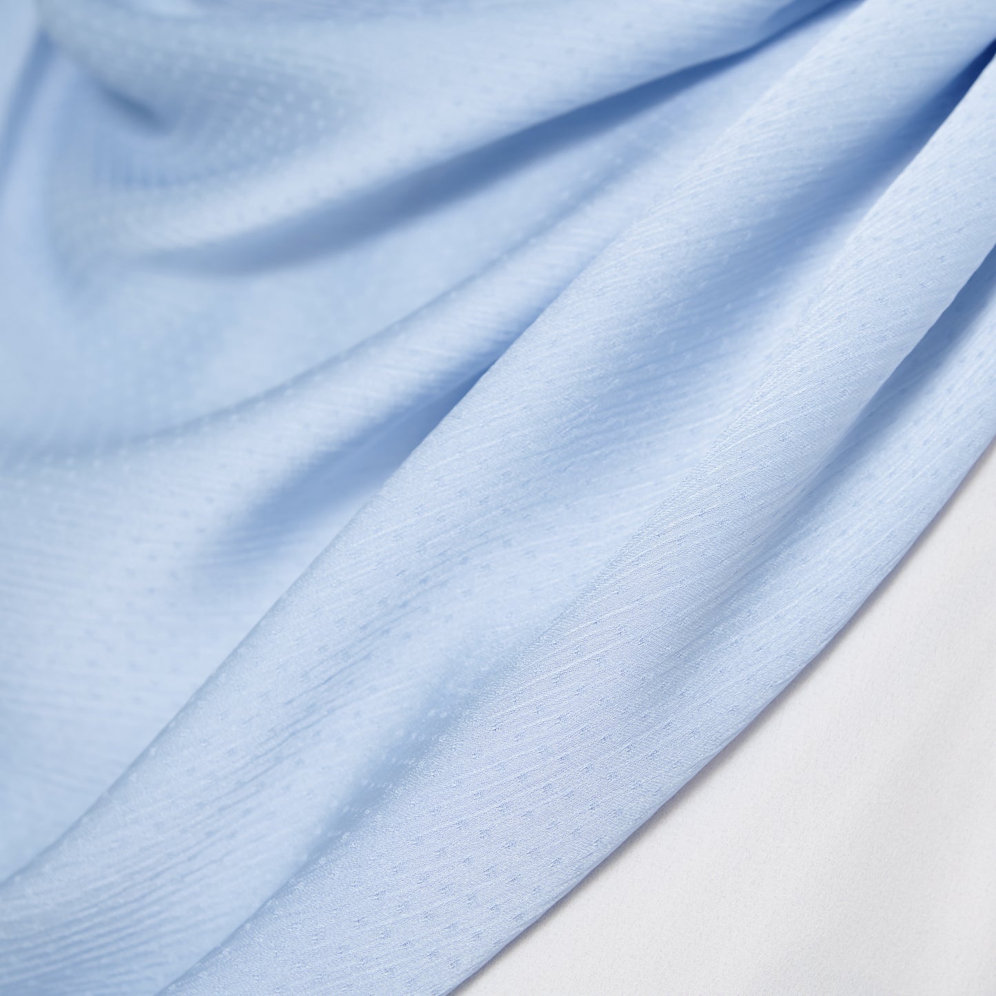 Scarlet Silk Shawl in Powder Blue