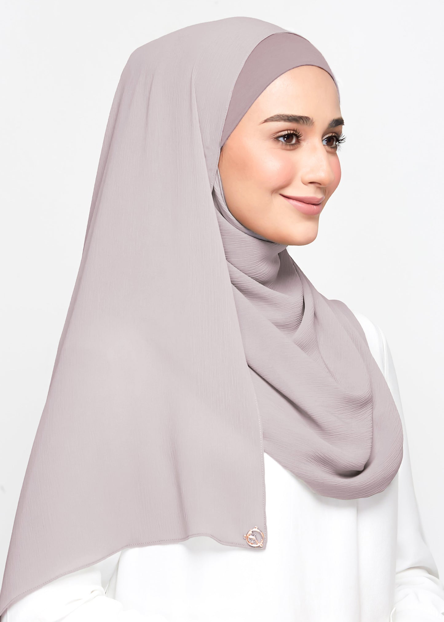 Chiffon Dolce in Ash Taupe (Semi-Instant)
