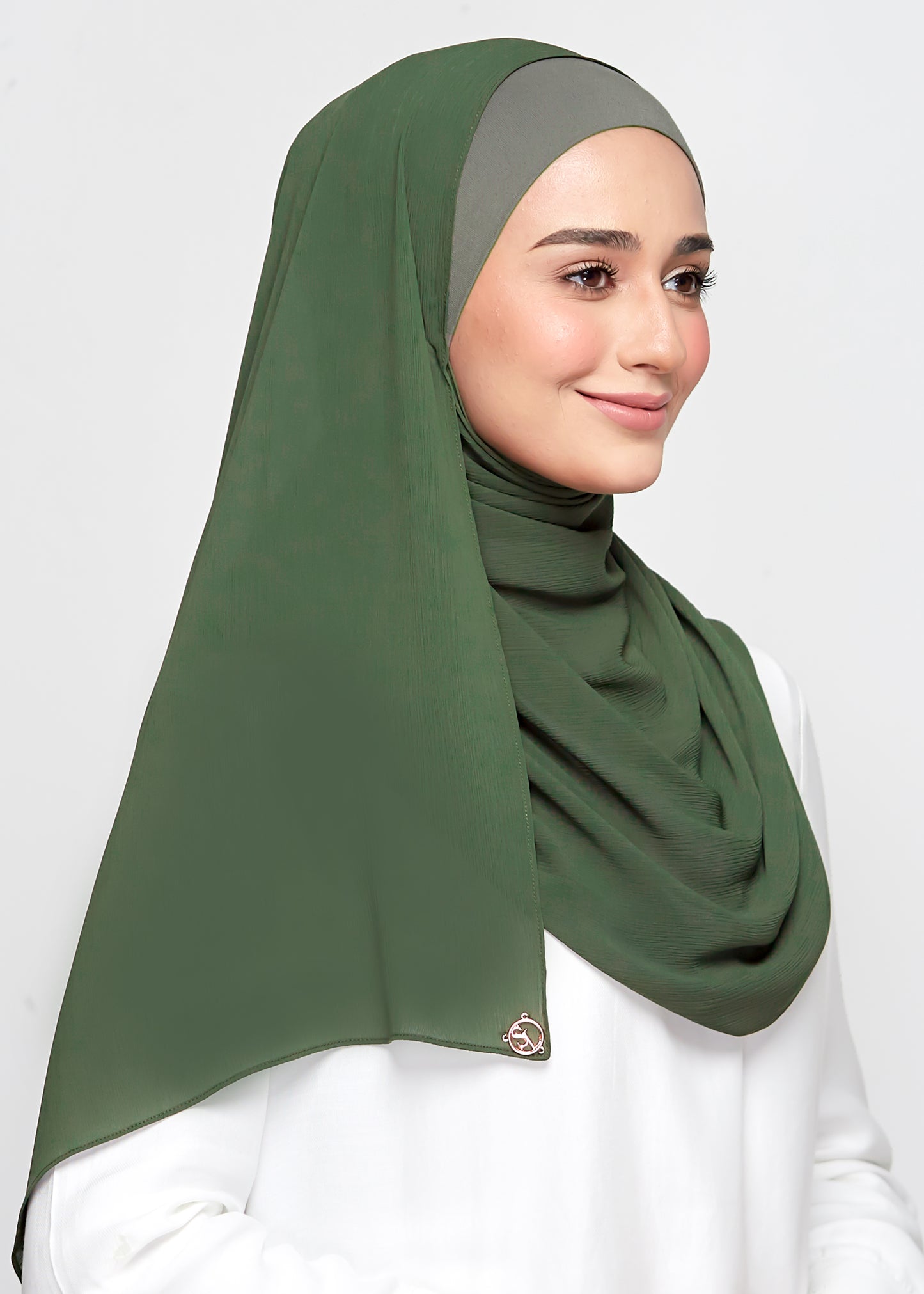 Chiffon Dolce in Avocado Green (Semi-Instant)