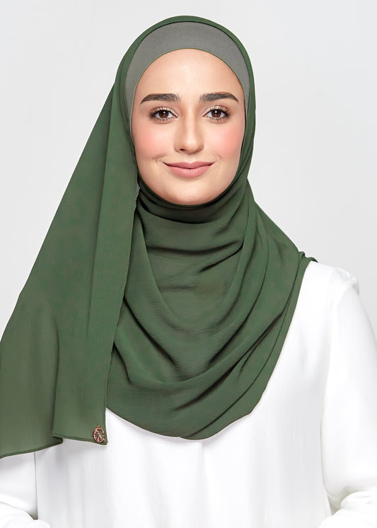 Chiffon Dolce in Avocado Green (Semi-Instant)