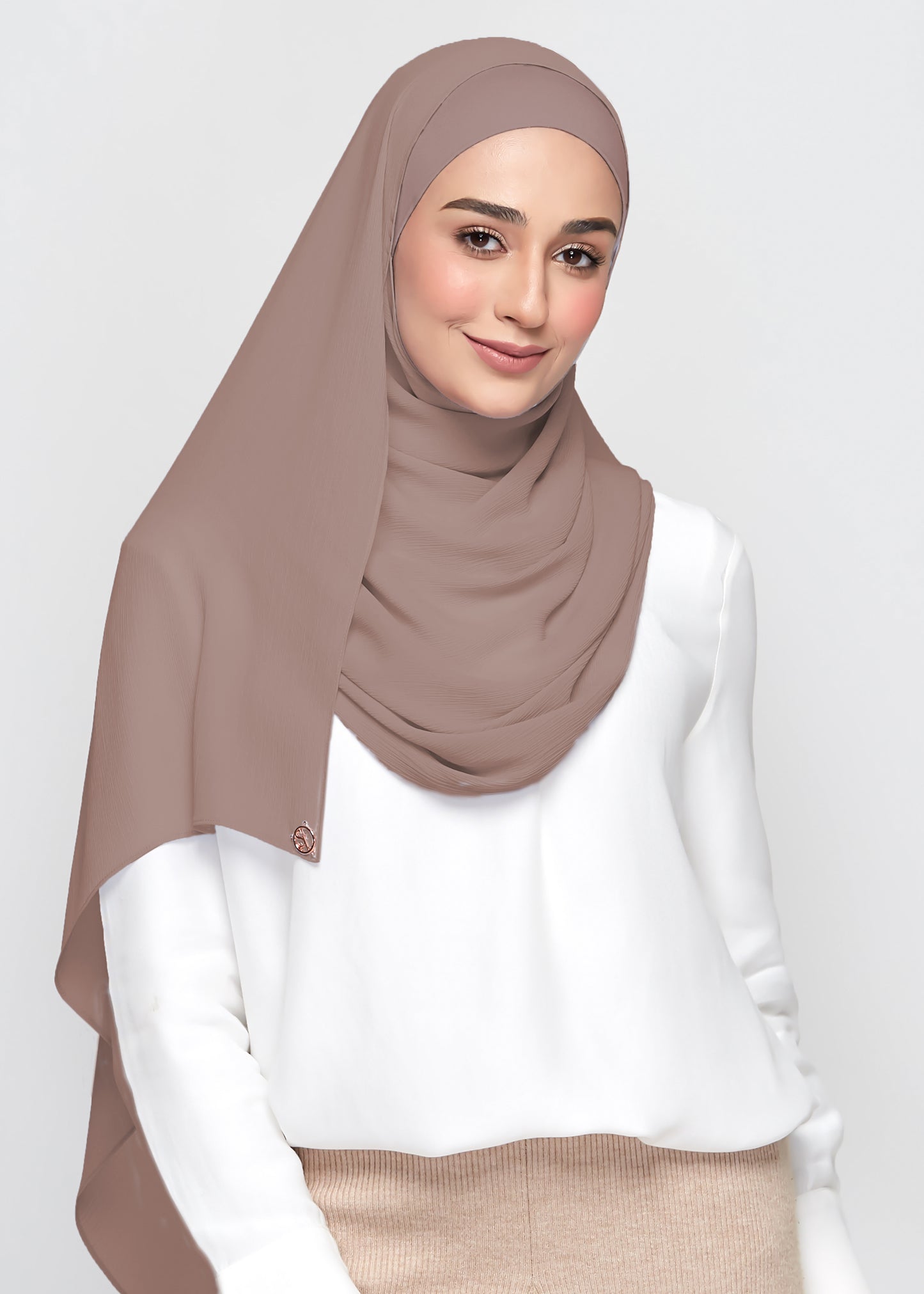 Chiffon Dolce in Copper Brown (Semi-Instant)