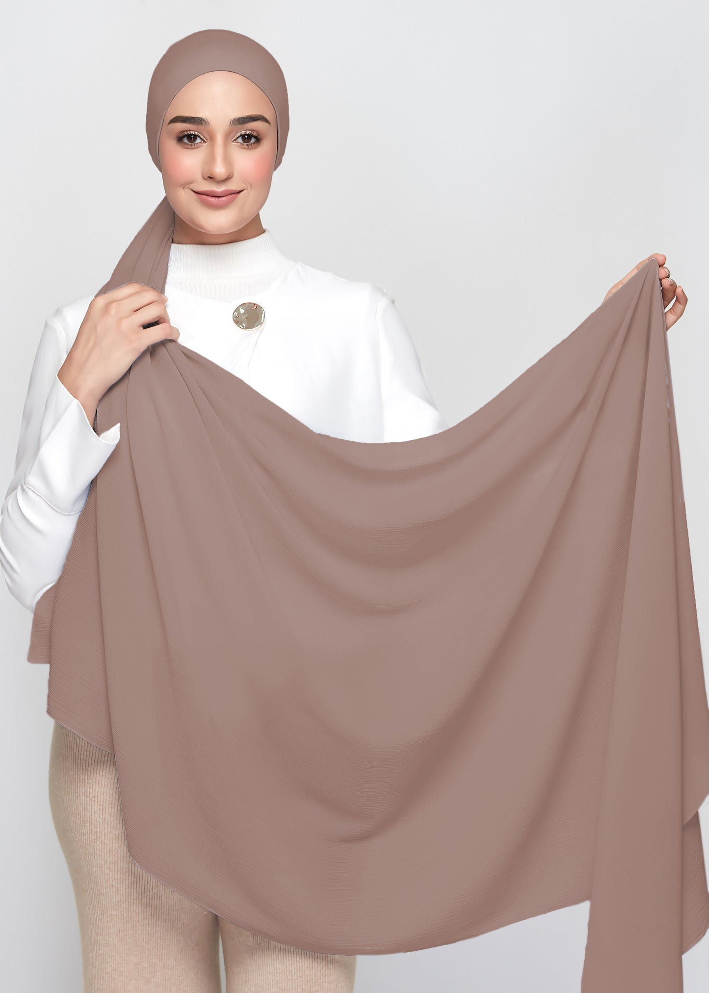 Chiffon Dolce in Copper Brown (Semi-Instant)