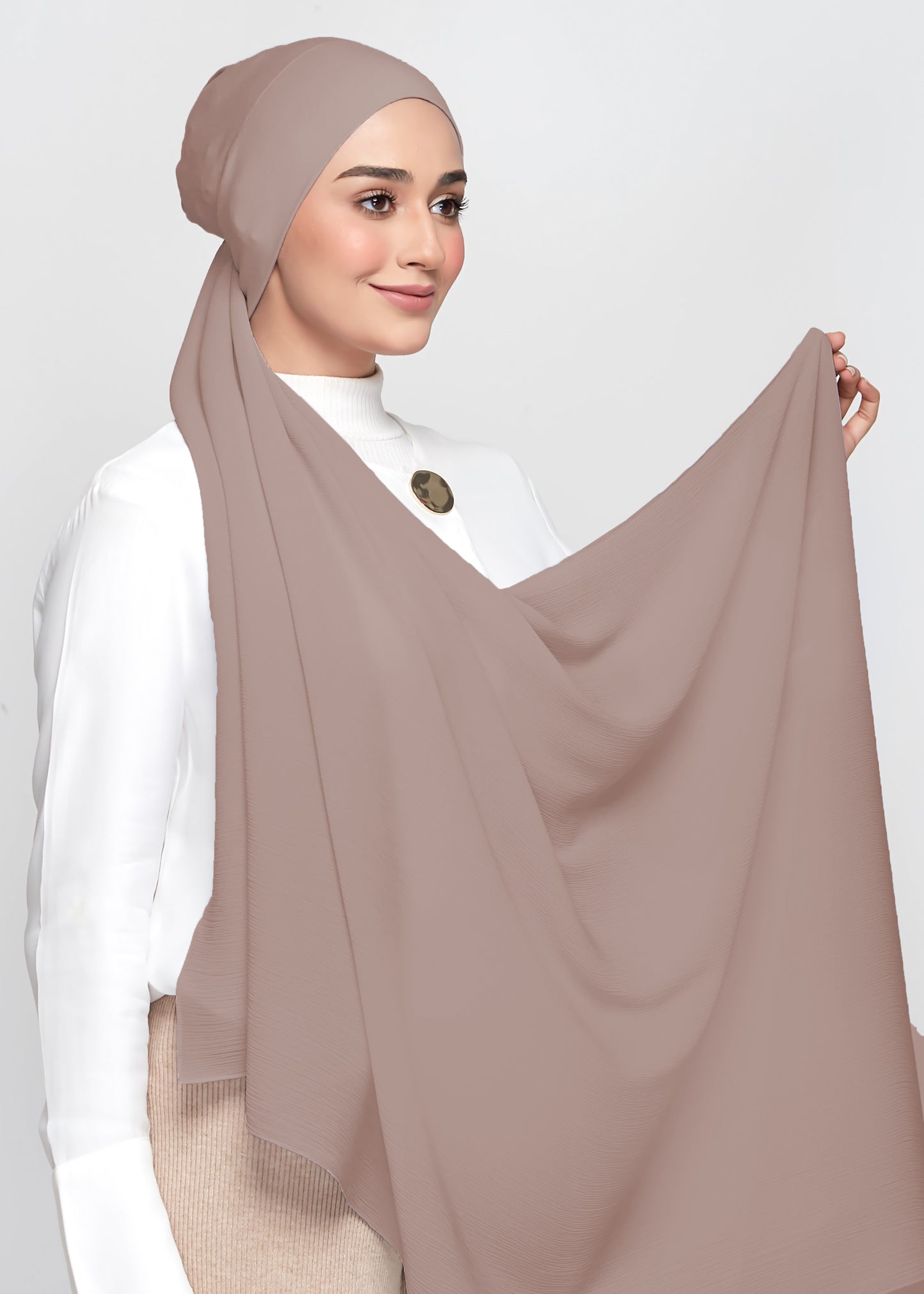 Chiffon Dolce in Copper Brown (Semi-Instant)