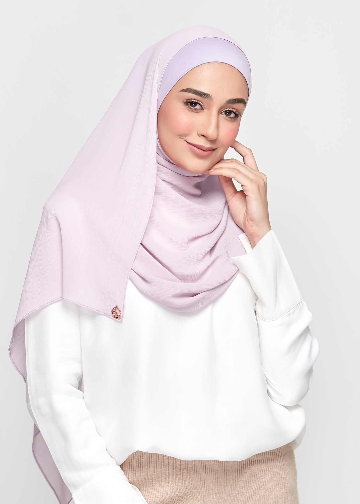 Chiffon Dolce in Dusty Lilac (Semi-Instant)