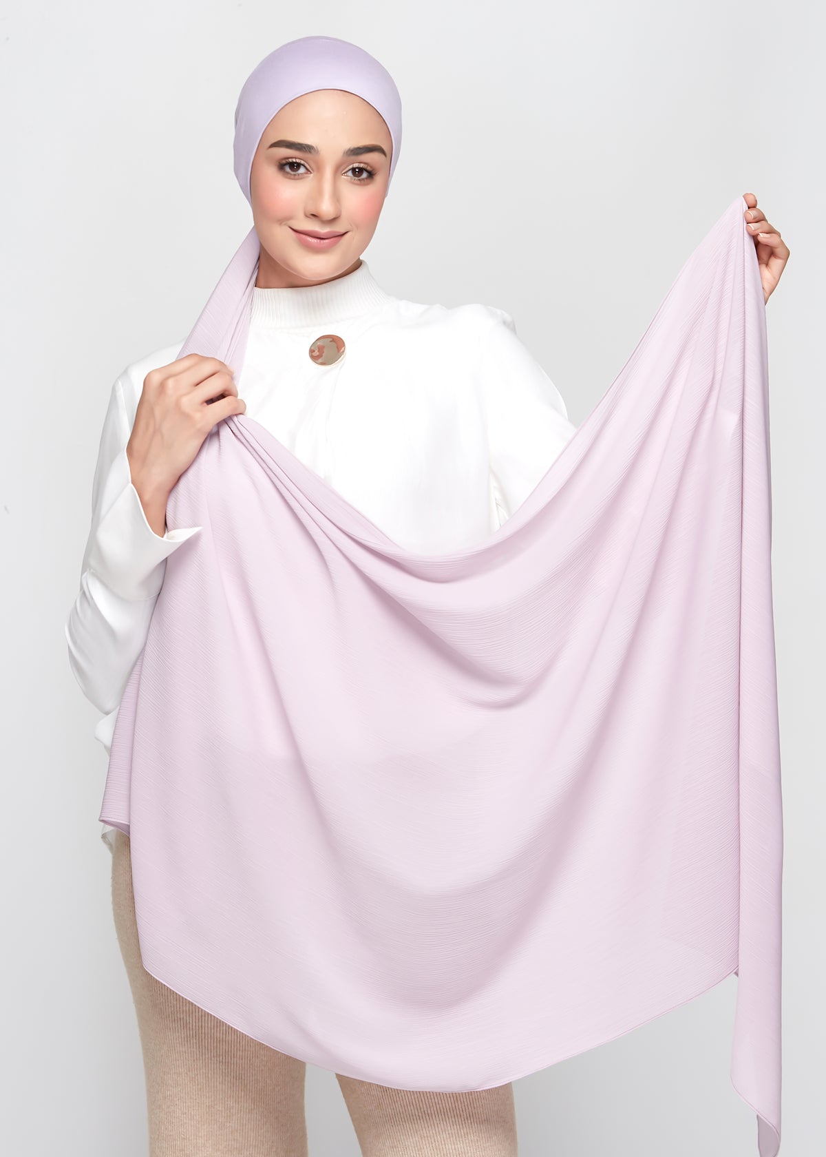 Chiffon Dolce in Dusty Lilac (Semi-Instant)