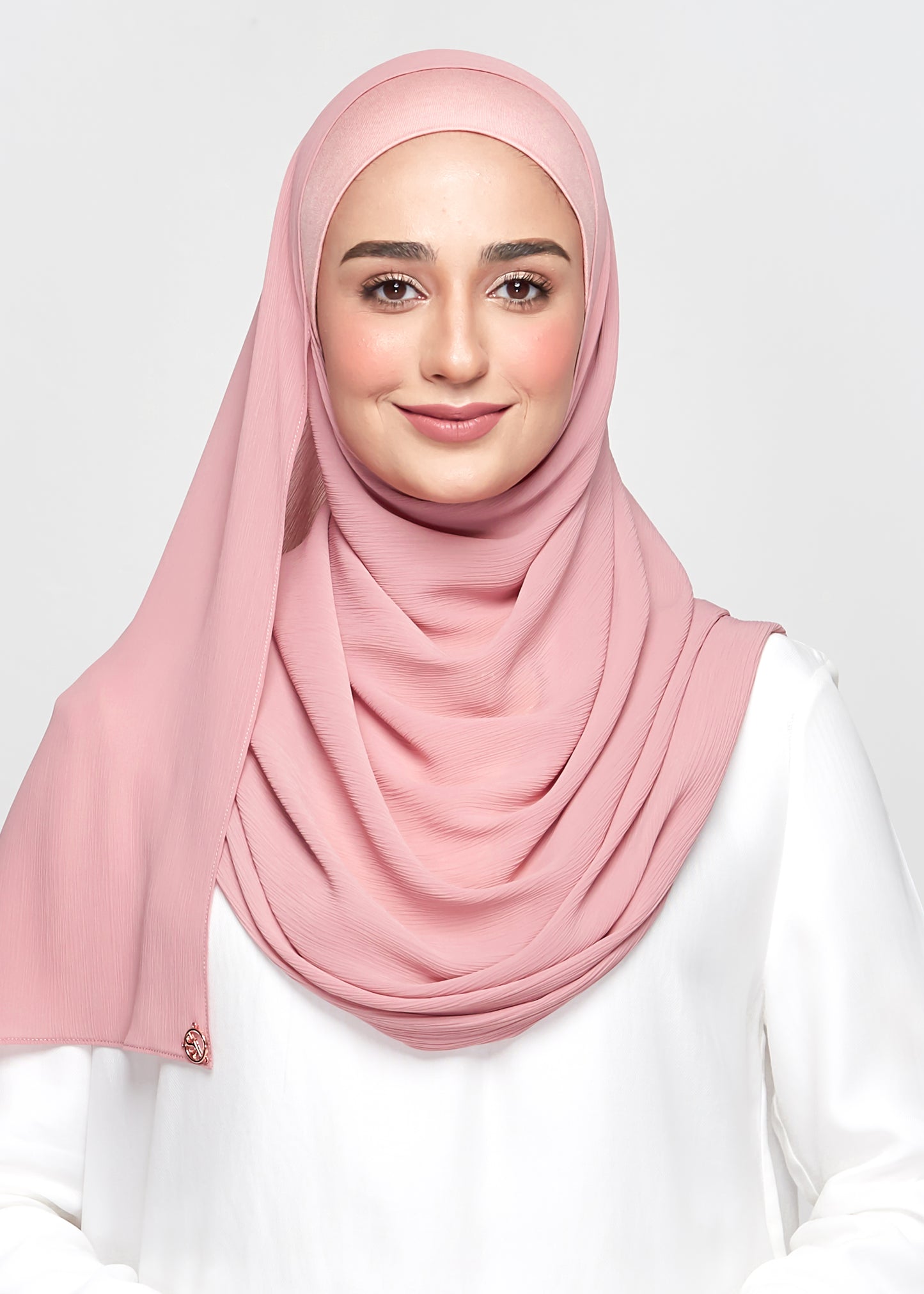 Chiffon Dolce in Dusty Pink (Semi-Instant)