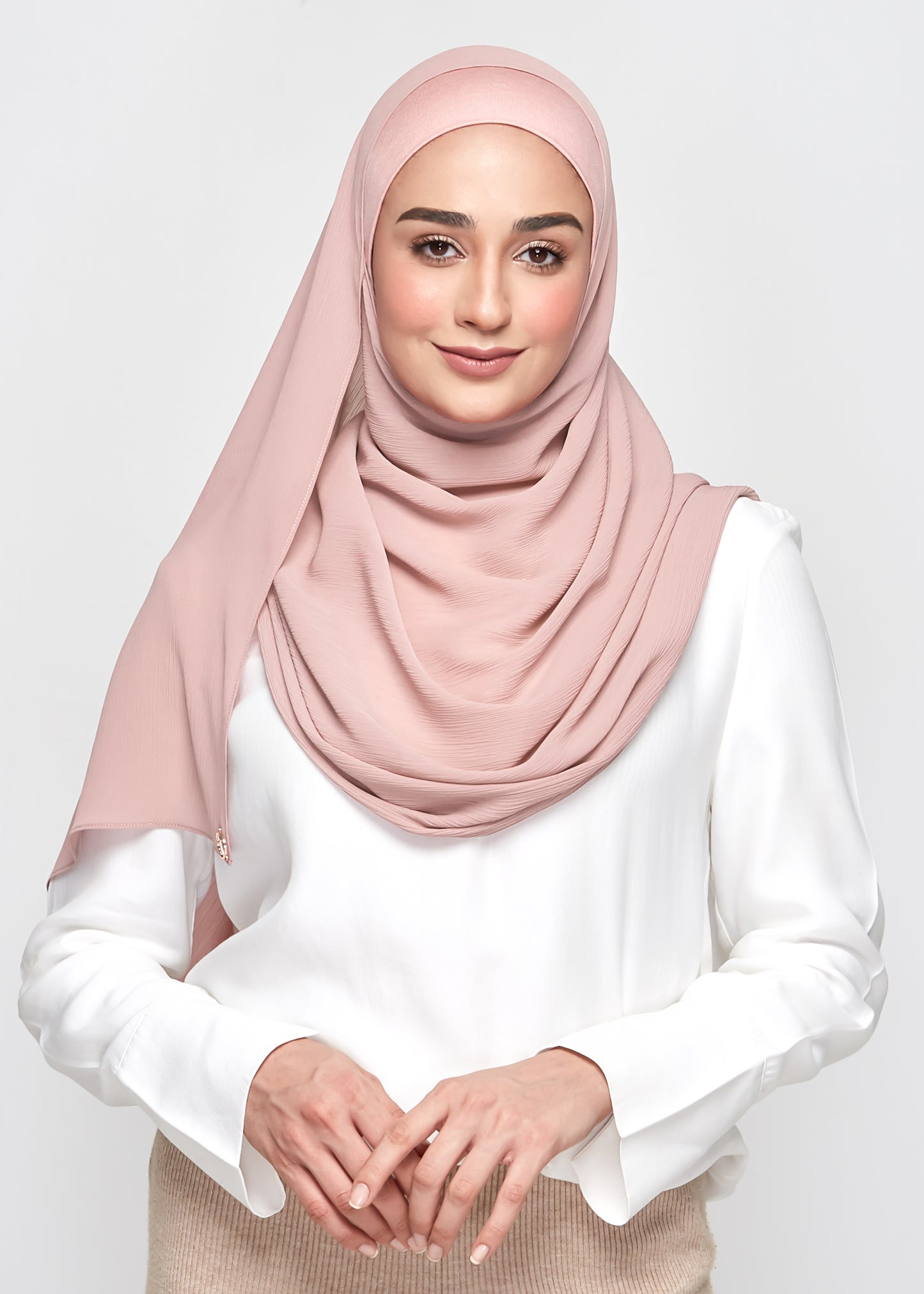 Chiffon Dolce in Flamingo Pink (Semi-Instant)