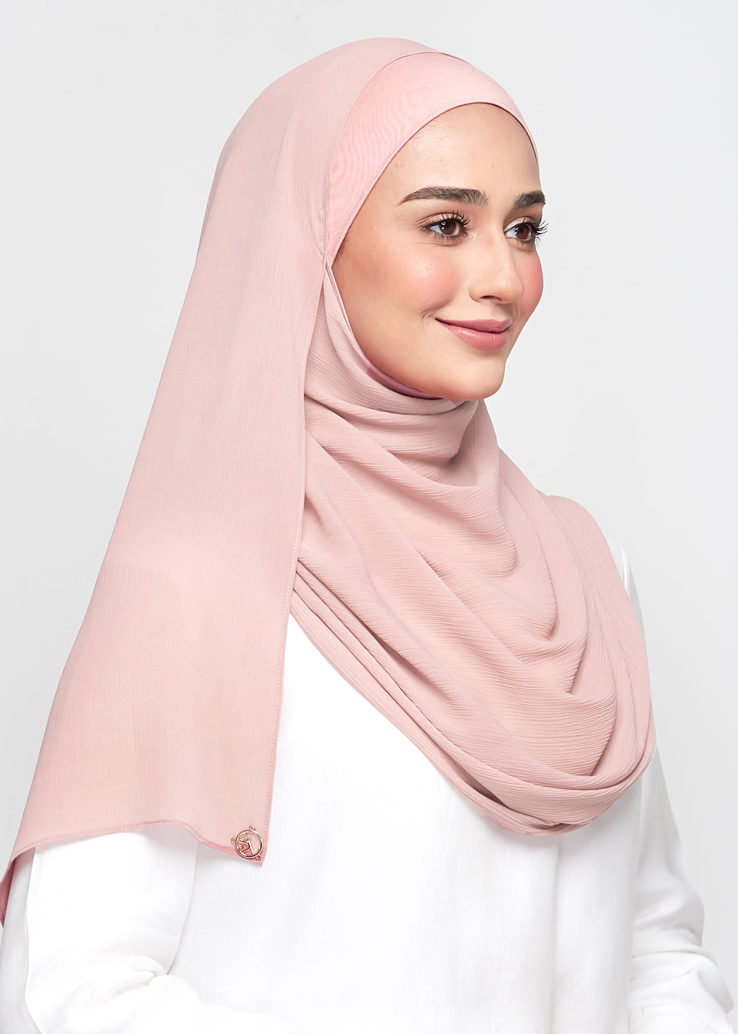 Chiffon Dolce in Flamingo Pink (Semi-Instant)