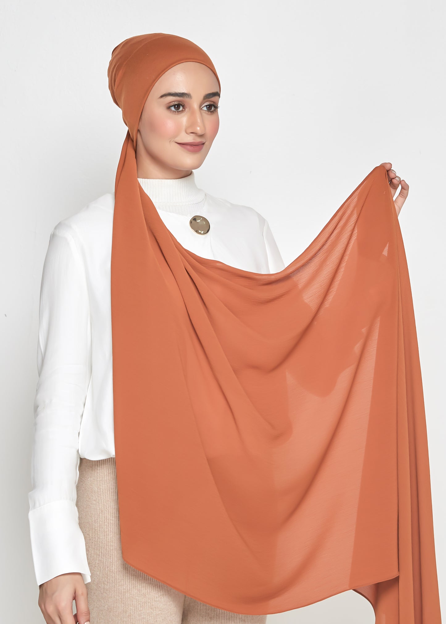 Chiffon Dolce in Honey Orange (Semi-Instant)