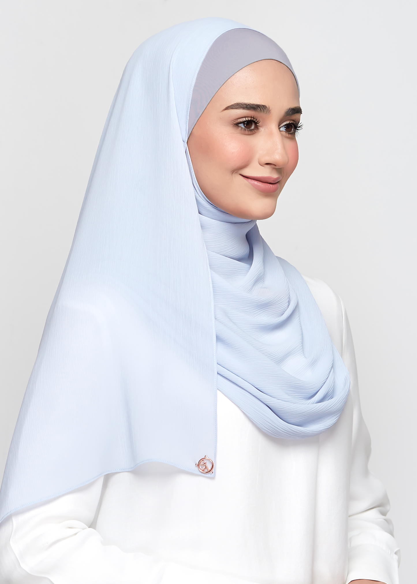 Chiffon Dolce in Iron Blue 2.0 (Semi-Instant)
