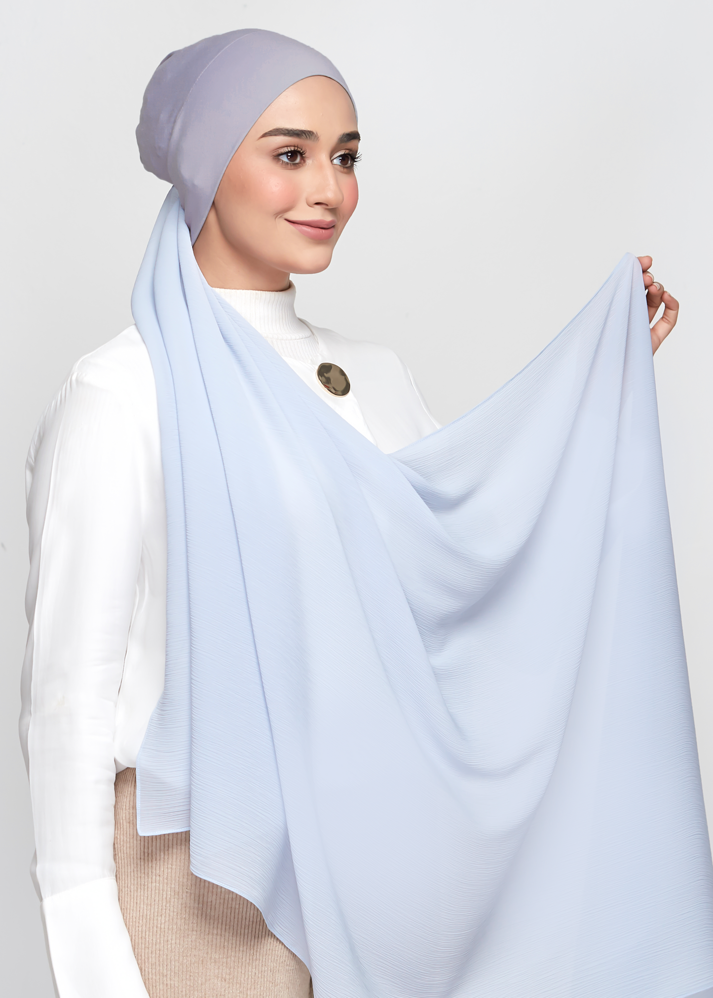 Chiffon Dolce in Iron Blue 2.0 (Semi-Instant)