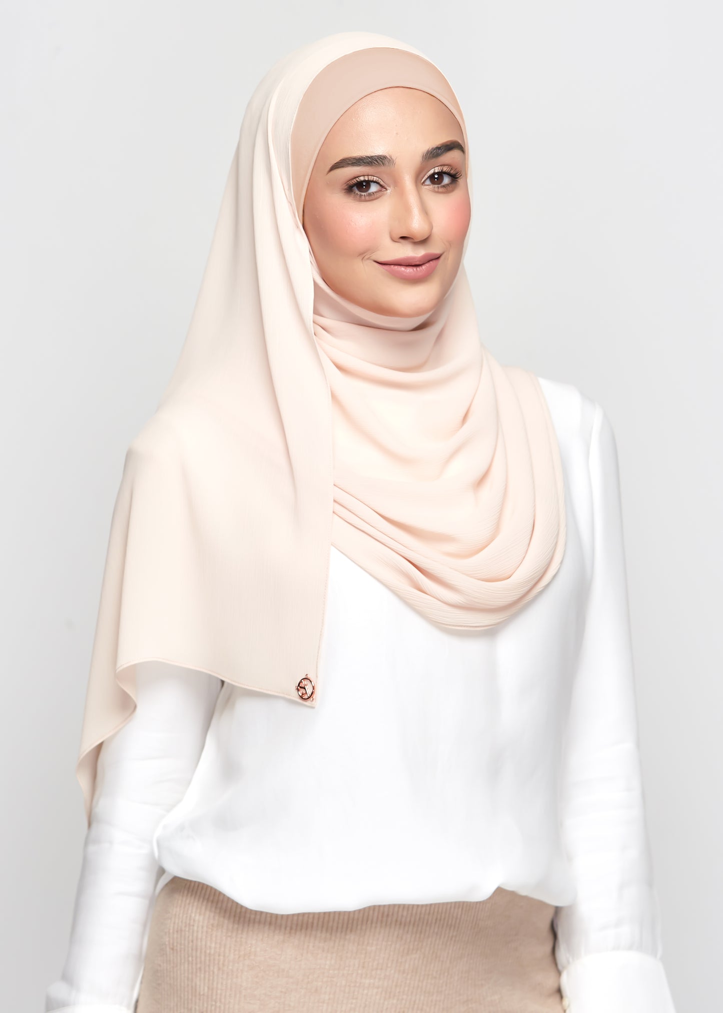 Chiffon Dolce in Sahara Nude 2.0 (Semi-Instant)