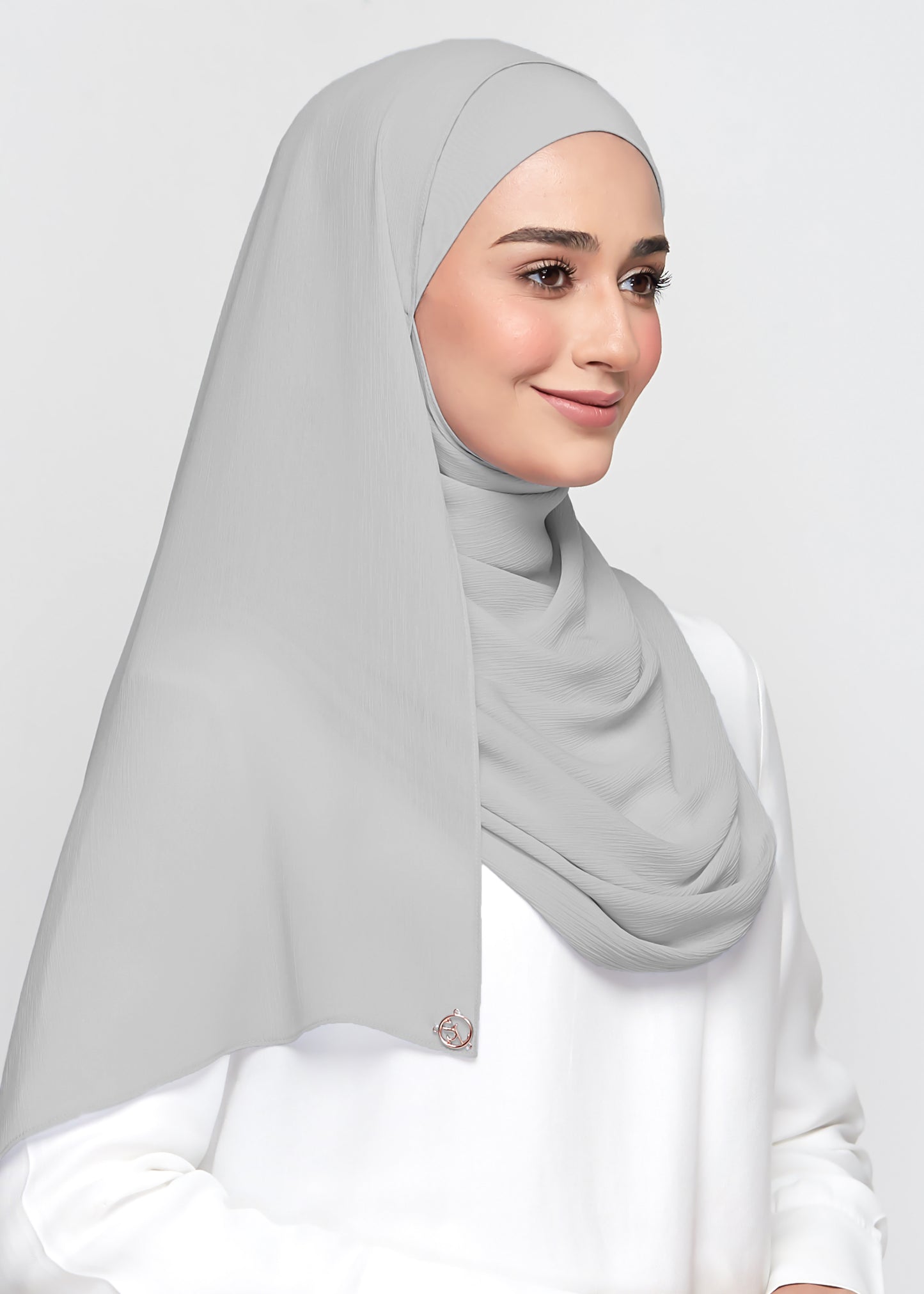Chiffon Dolce in Smokey Grey (Semi-Instant)