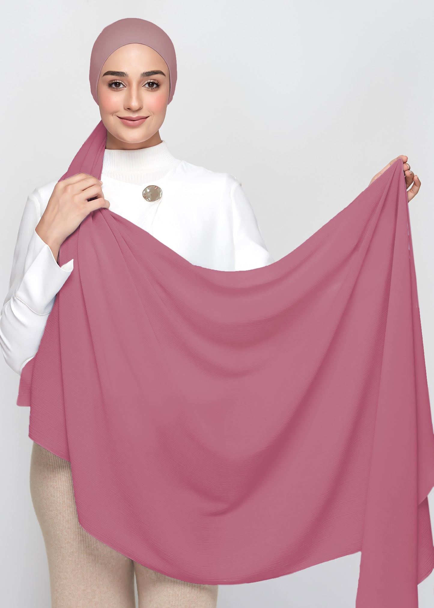 Chiffon Dolce in Wineberry (Semi-Instant)