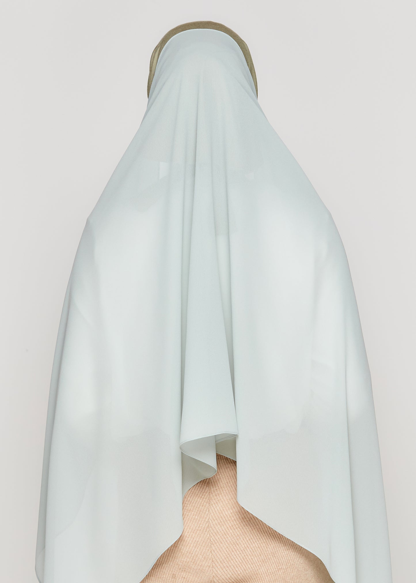 Tie-Back Chiffon Gabana in Seagrass