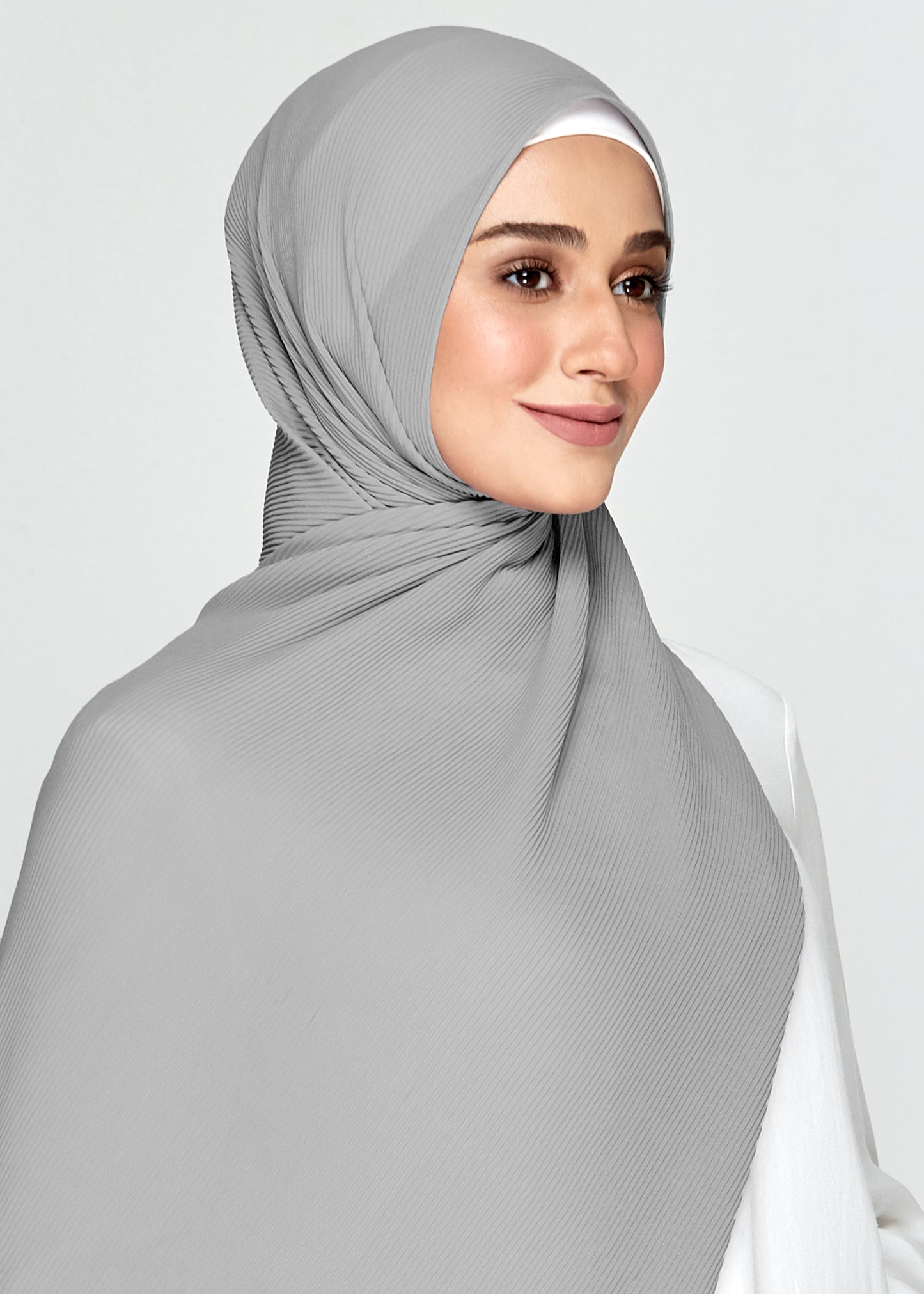 SL MINI PLEATS in Cloudy Grey
