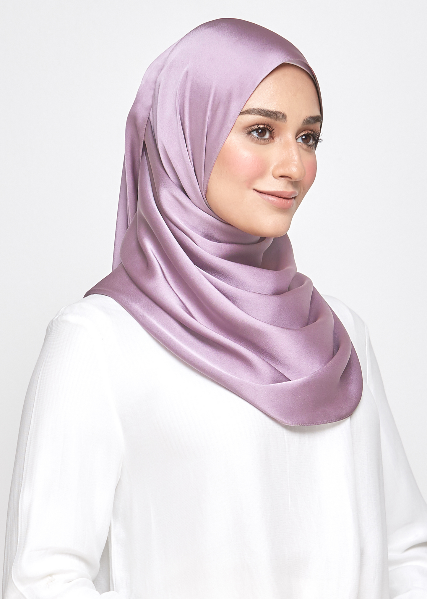 Satin Diamond in Soft Lavender