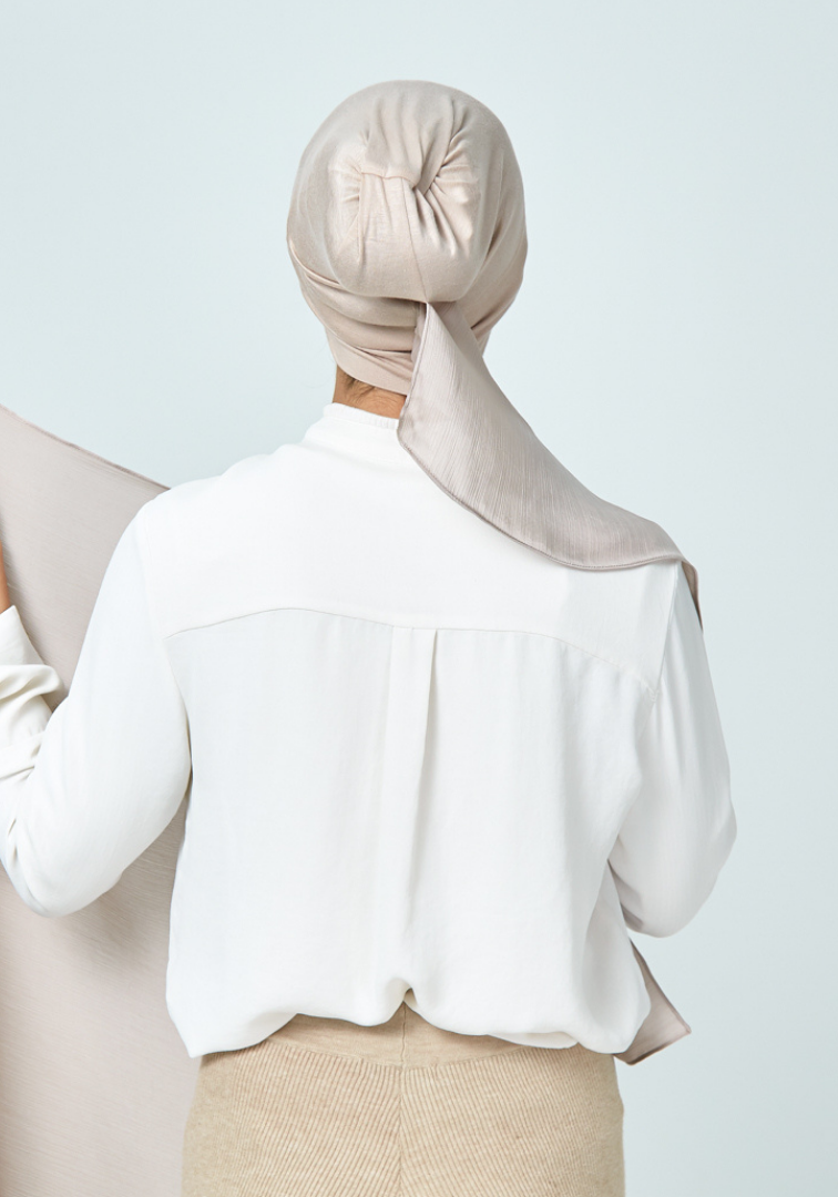 Semi-Instant Satin Hope in Mindful Taupe