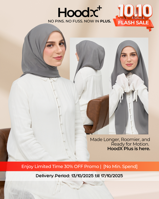 [★New] HoodX⁺Plus in Deep Grey