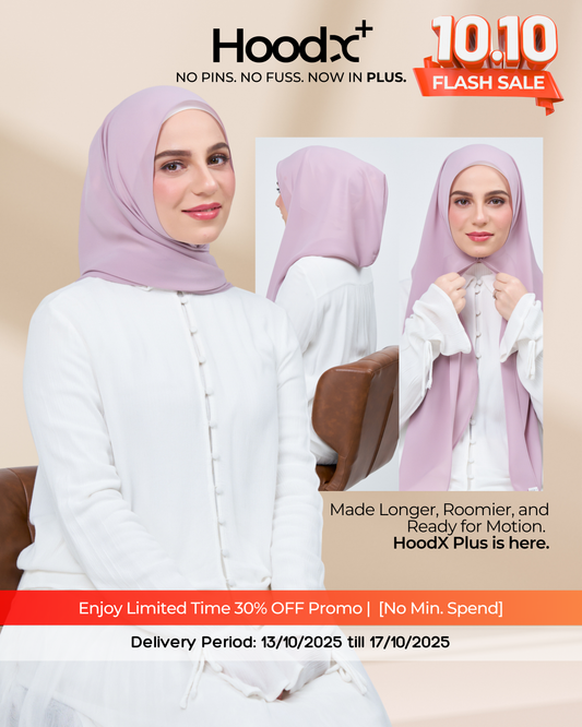 [★New] HoodX⁺Plus in Nude Plum