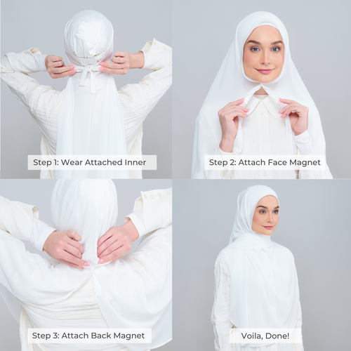 3IN1 Instant Faith Tag n' Go in Bridal White