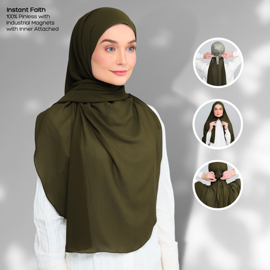 Instant Faith in Dark Olive