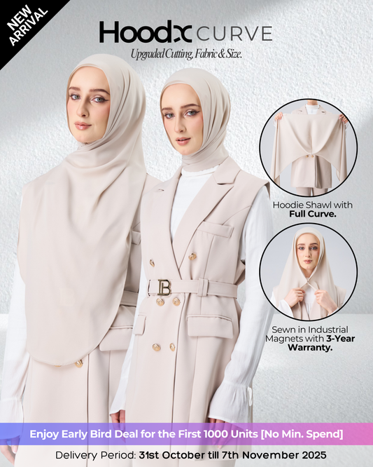 [★New] HoodX Curve in Linen Dust