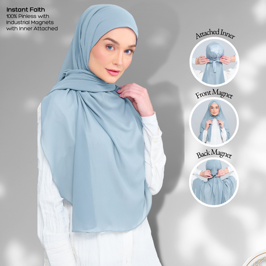 Instant Faith in Dusty Blue