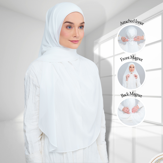 Instant Faith in Bridal White