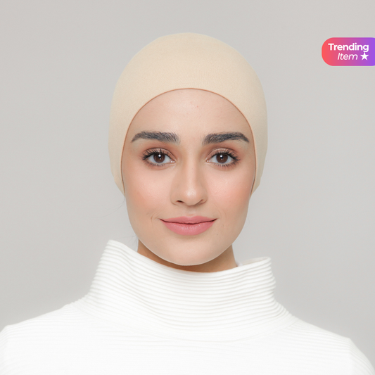 Viscose Snowcap in Nude Cream