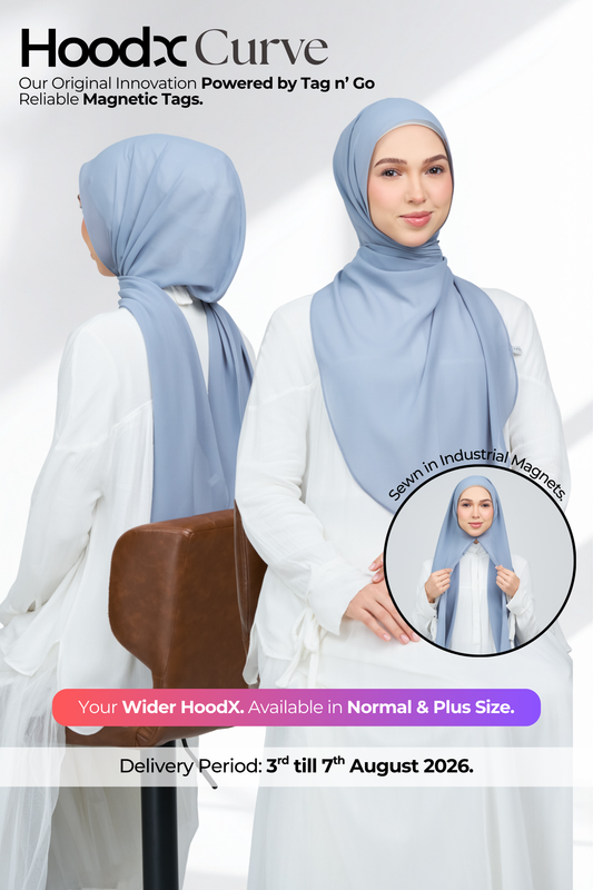 HoodX Curve in Slate Blue