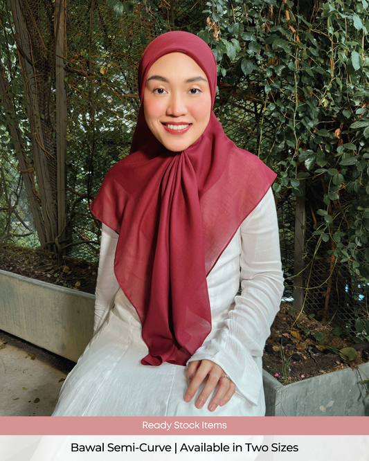 Bawal Dian in Deep Red