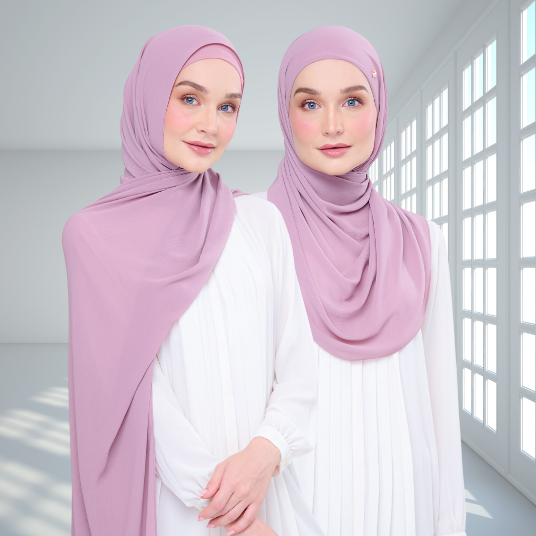 [As-Is] Semi-Instant 2IN1 Laura in Mauve