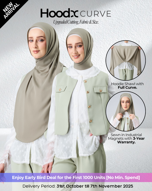 [★New] HoodX Curve in Thyme