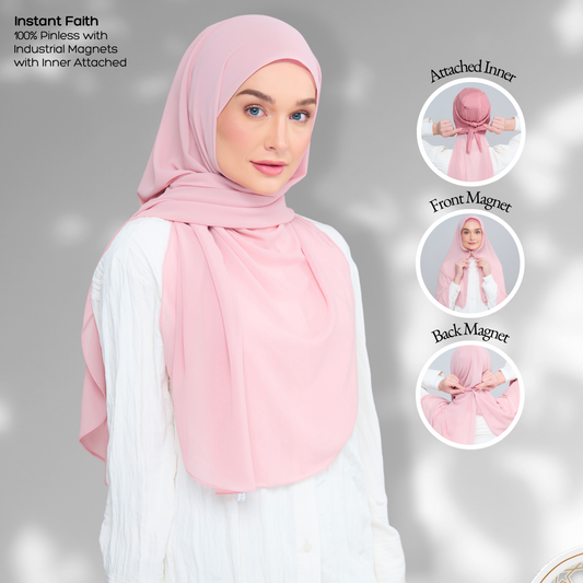 Instant Faith in Dusty Pink
