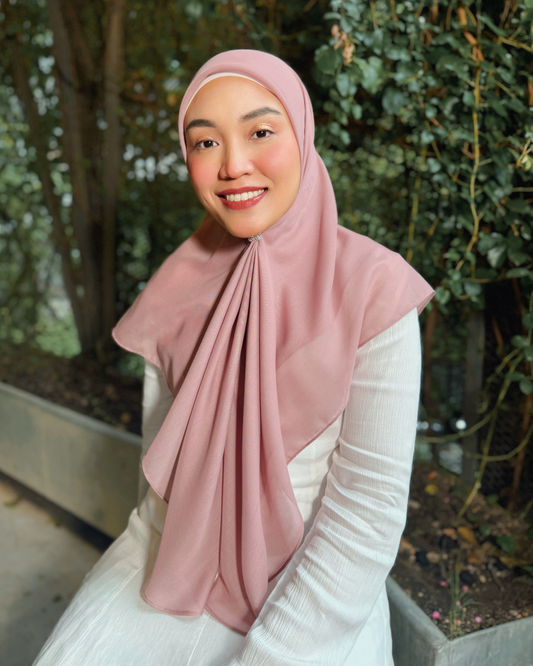 Bawal Dian in Dusty Pink