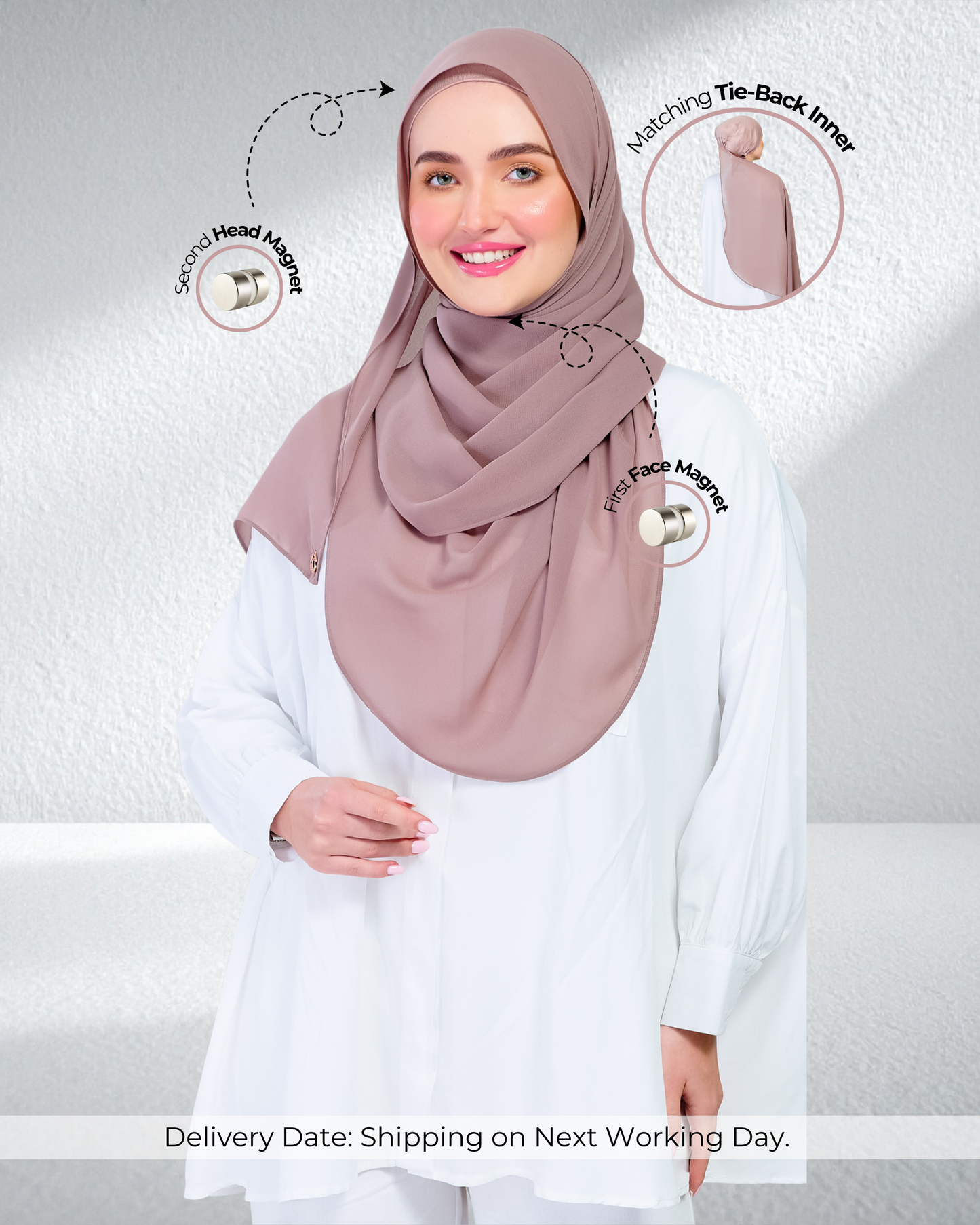 3IN1 Instant Noir Tag n' Go Max in Tea Rose