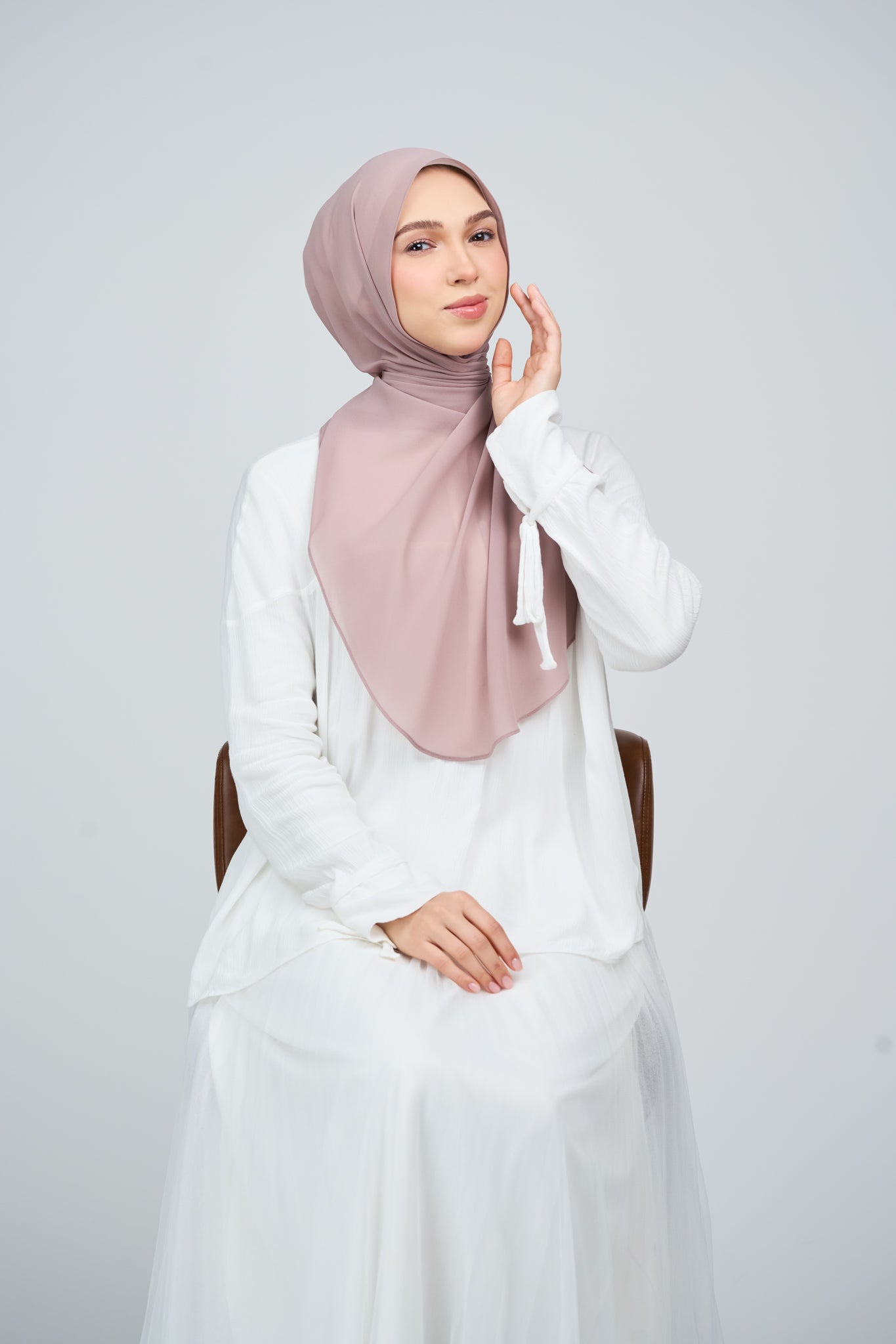 HoodX⁺Plus Curve in Ash