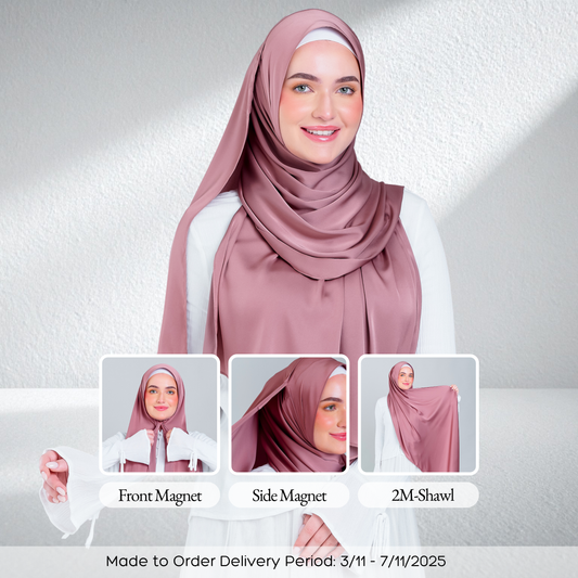 Tag n' Go Max [2M] | Satin Silk in Rose Gold