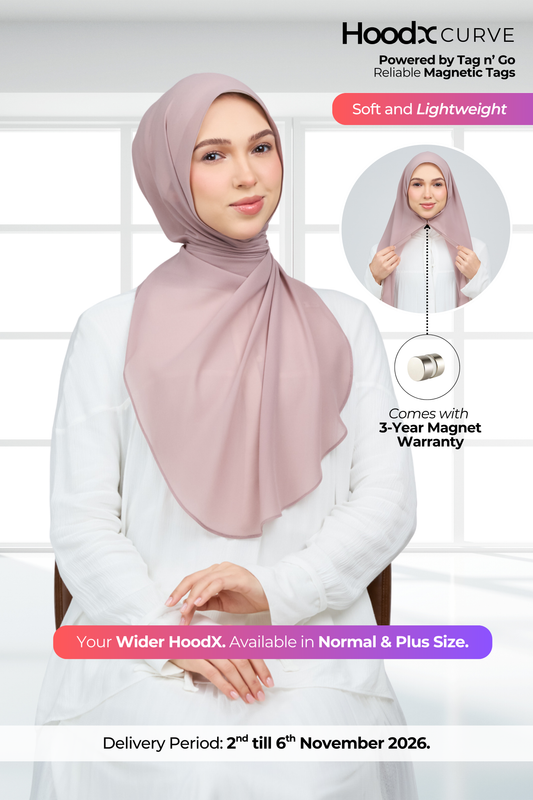 HoodX Curve in Ash