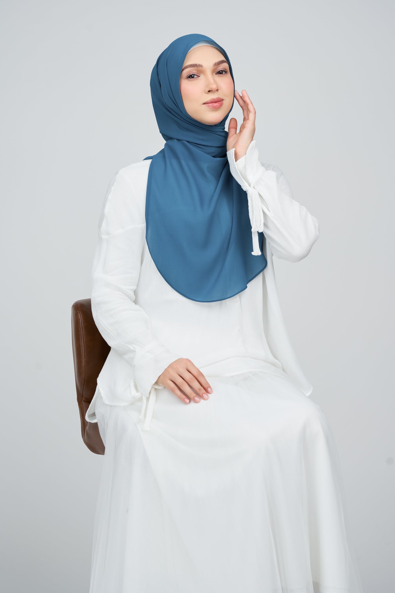 HoodX Curve in Teal Blue